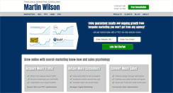 Desktop Screenshot of martinwilson.info